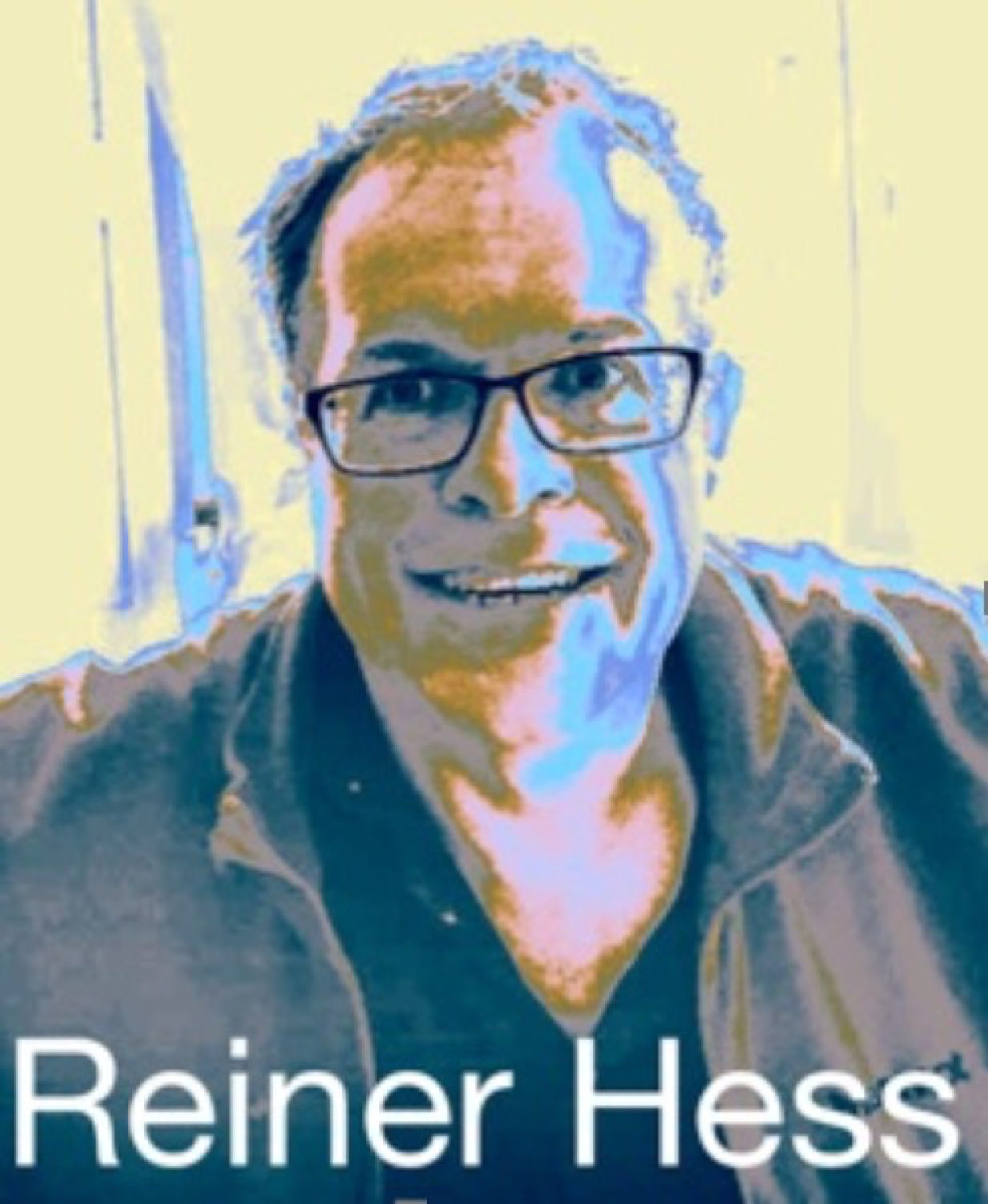 Bild von dem Musiker und Maler aus Berlin Reiner Hess